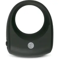 EasyToys Vivid Cockring Met Mini Bullet - Zwart