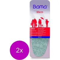 Bama Inlegzool Felta Grijs - Schoenonderhoud - 2 x 40