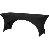 PRACTO Home Hoes Voor Buffettafel Zwart 185x75cmx75cm