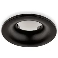 Groenovatie Inbouwspot - Rond - Waterdicht IP65 - Ø85 mm - GU10 Fitting - Mat Zwart