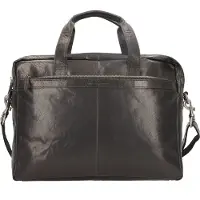 Spikes & Sparrow Spikes en Sparrow Schoudertas / Laptoptas 15.6'' Zwart