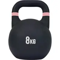 Tunturi Professionele Kettlebell - 8kg - Incl. gratis fitness app