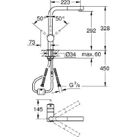 GROHE 32168000 Keukenkranen van Grohe