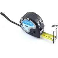 Hofftech Rolmaat / Meetlint Rubber 7,5 meter / 25 mm