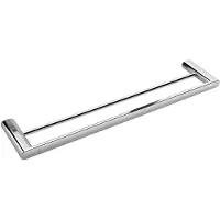 Sapho Flori dubbele handdoekhouder 60cm chroom