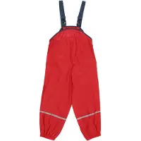 Playshoes Tuinbroek marine / lichtgrijs / rood