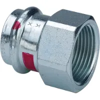 Viega Prestabo overgangskoppeling verzinkt bi.dr. 35x1 bi 704766