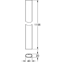 GROHE rainshower douche aansluitstuk arm 48350000