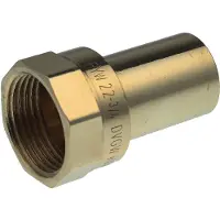 Vsh Fabrieken XPress Koper overgangskoppeling Ø 22 mm x 1/2"bi.dr.