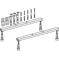 Geberit Soana set badpoten, aluminium