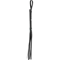 Fetish Fantasy Limited Edition Deluxe Cat O' Nine Flogger - Zwart