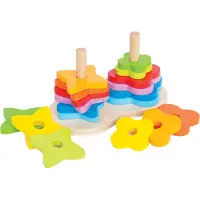 Hape houten stapelringen