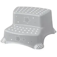 Keeeper Stars Grijs 2 Treden Opstapje 10031