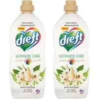 Dreft Wasverzachter Ultimate Care White blossoms 80 wasbeurten - 2 x 1 l