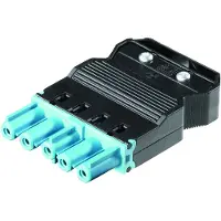 WIELAND Gesis Klassieke Stekker 5P Vrouwelijk 20A 250V/400V PB02 - 92.953.4453.0