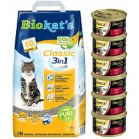 Overig Biokat's Classic & GimCat ShinyCat in Jelly Kip Pakket