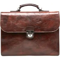 Castelijn & beerens Rien Aktetas RFID Leer 39,5 cm Laptopcompartiment bruin