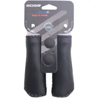 Edge Handvatset Edge Leer - zwart - 2*135mm