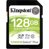 Kingston Canvas Select Plus 128GB V30/UHS-I SDXC