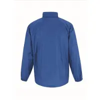 B&C Heren regenkleding - Sirocco windjas/regenjas in het kobaltblauw -