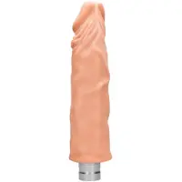 Shots Realrock Vibrator – 25 cm Vibrating Dildo – Huidskleur