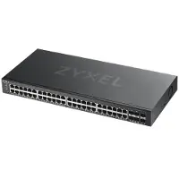 Zyxel GS1920-48V2 Gigabit 48-poorts GbE Smart Managed Switch (100/1000 Mbit/s, QoS, Carbon, NebulaFlex)