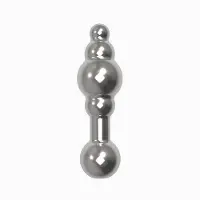 Diogol Jaz IH Vibrerende Dildo Anaal Plug 45mm