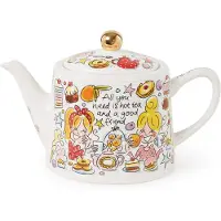 Blond Amsterdam Theepot Even Bijkletsen You And Me 1,5 L