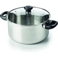 Beka Kookpan Met Deksel 16cm Zilver zilver RVS Pan