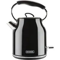 Bourgini Nostalgic Water Kettle Deluxe Zwart