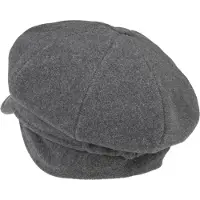 Mayser Camilla Newsboy Muts Met Oorbescherming By Mayser antraciet | Maat: L (58-59 cm)