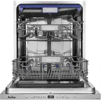 Amica - Inbouwvaatwasser ADF1423X - 14 Couverts - 8 programma's - A++ - Startuitstel 24 u - Halve Lading - Besteklade - SlideSystem