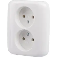 Busch-Jaeger Busch Wandcontactdoos s1 Dubbel