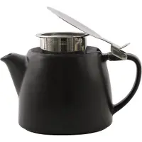 Point-Virgule Theepot met thee infuser zwart 500 ml