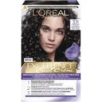 L'Oréal 2x Excellence Cool Crème Permanente Crèmekleuring 3.11 - Ultra As Donkerbruin