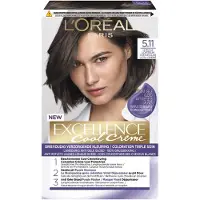 L'Oréal Excellence Cool Crème Permanente Crèmekleuring 5.11 - Ultra As Lichtbruin
