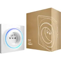 Fibaro Walli Outlet - Wit - Type E - Versie voor België - Z-Wave Plus