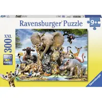 Ravensburger Afrikaanse vrienden 300pcs Karton Puzzel