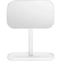 Brabantia ReNew Make-up Spiegel - met Accessoireschaal - White