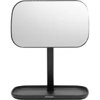 Brabantia ReNew Make-up Spiegel - met Accessoireschaal - Dark Grey
