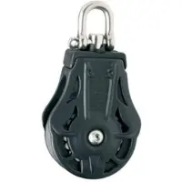 WICHARD Simple Swivel Shackle Bearing Pulley Zilver 45 mm