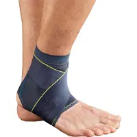 Push Sports 8 Rechtsbenige Enkel Brace Antraciet L