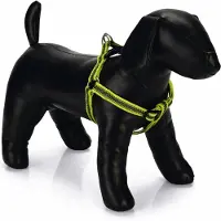 Beeztees nylon borsttuig Cabo geel 35 - 60 cm x 15 mm