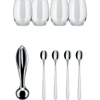 Alessi Cocktail Accessoire Set Alessi The Player (9-Delig)