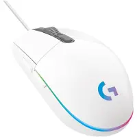 Logitech G203 Lightsync Gaming Muis Wit