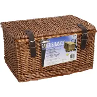 Bicycle Gear Fietsmand/ Bakkersmand Riet