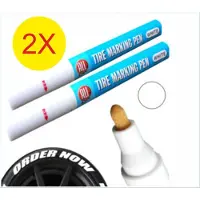 Dunlop 2 X Bandenstift 4,5 Ml Wit