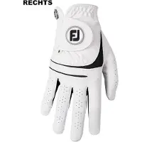 Footjoy Weathersof Rechts Golf handschoenen He Wit M