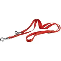 Ferplast hondenlijn Club-GA 200 x 2,5 cm nylon/staal rood