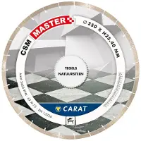 Carat Diamantzaag Tegels Ø350x25 40mm CSM Master - CSMM350400